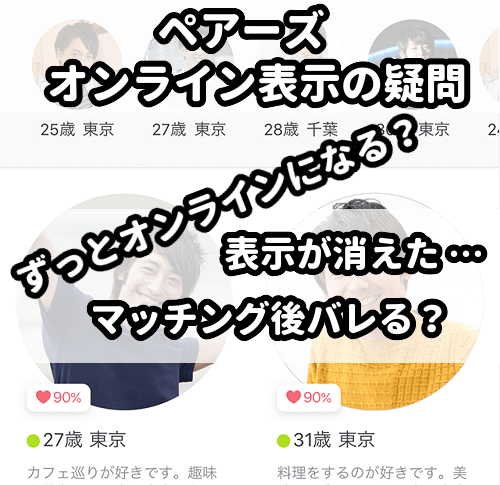 オンライン・オフライン表示のよくある６つの疑問